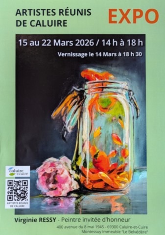 Virginie Ressy Salon Peinture Caluire